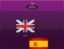 Tablet Screenshot of hotelmorapatagonia.com